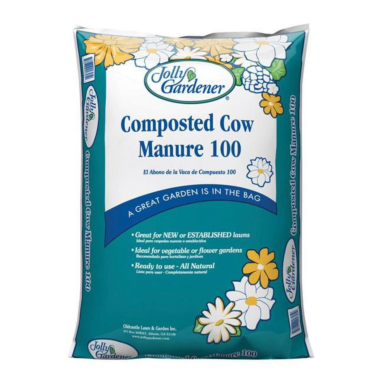0.75 cu ft. Organic Cow Manure