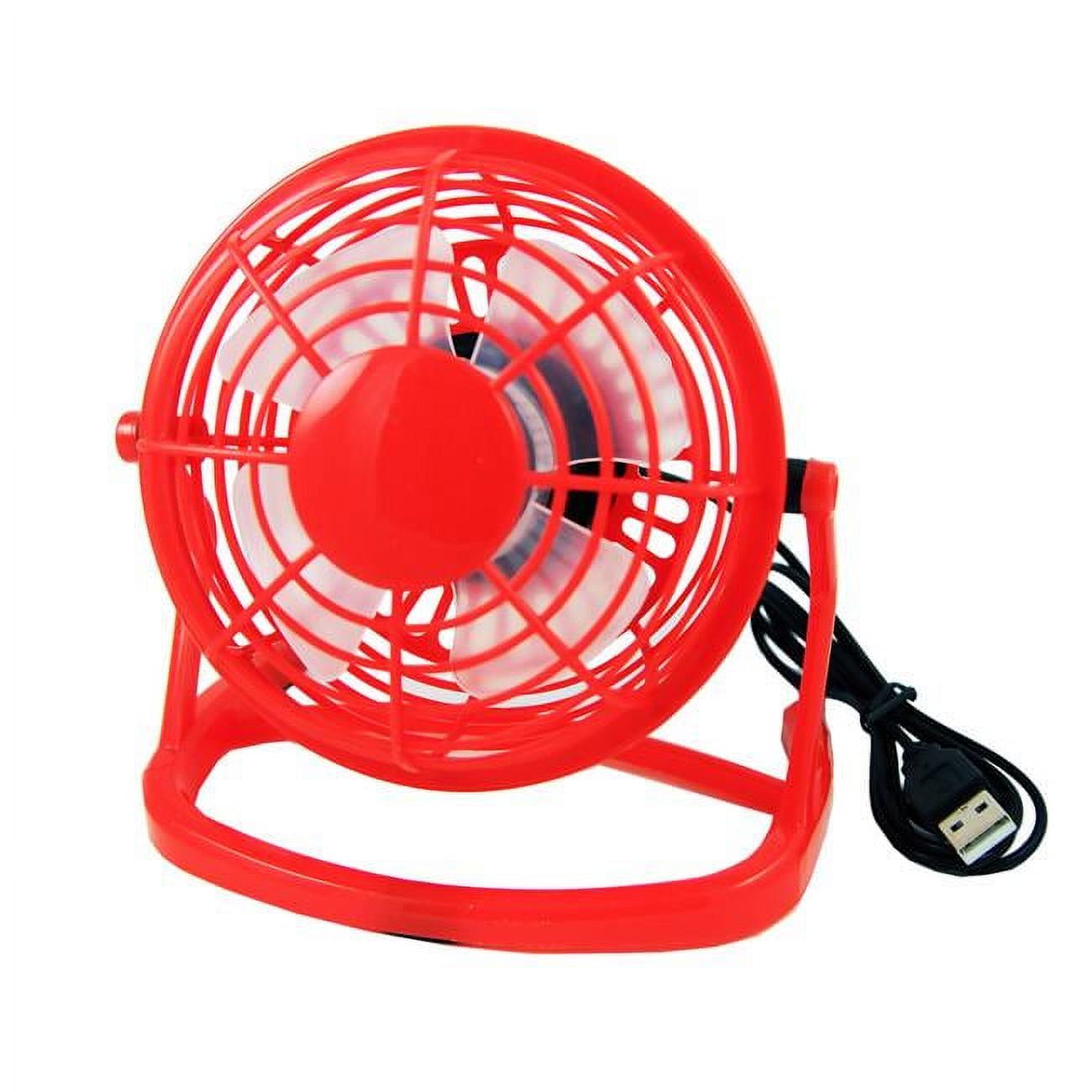 Picture of Home Plus 9335167 4 in. x 3.5 in. Dia. 1 Speed Personal Fan&#44; Assorted Color - Pack of 6