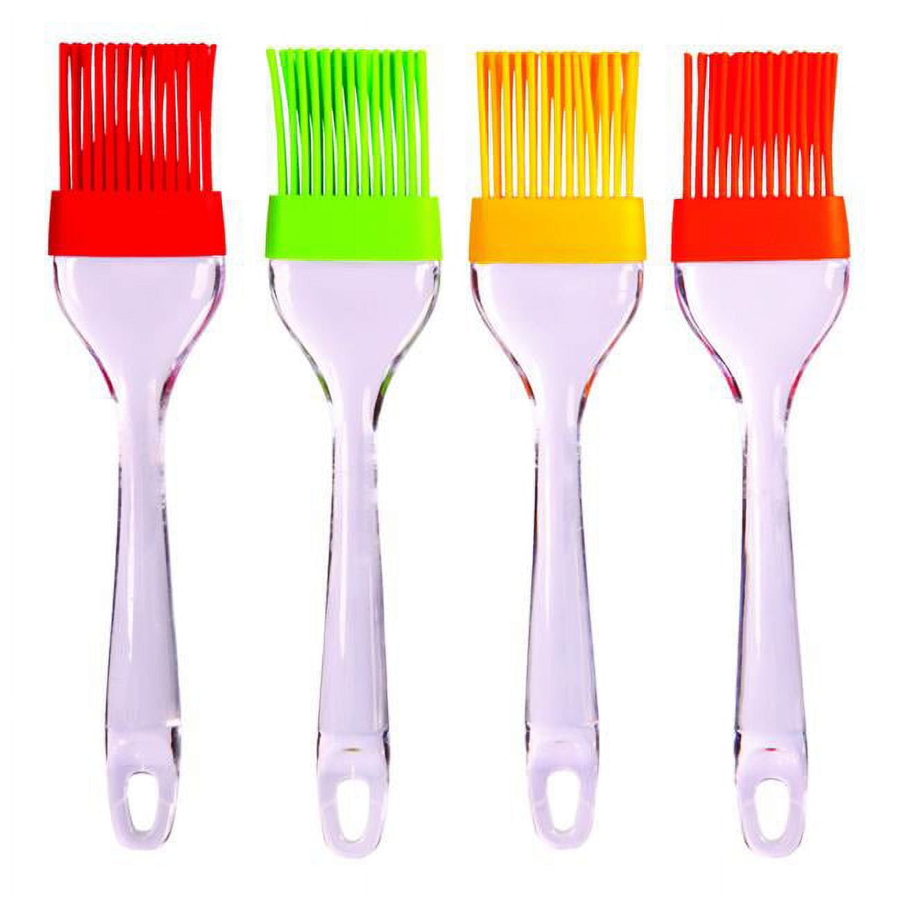 1.75 x 8.5 in. Silicone Basting Brush, Assorted Color - Pack of 12