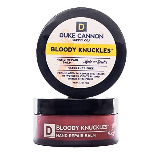 Picture of Duke Cannon 9019893 1.4 oz Bloody Knuckles Unscented Scent Hand Repair Balm