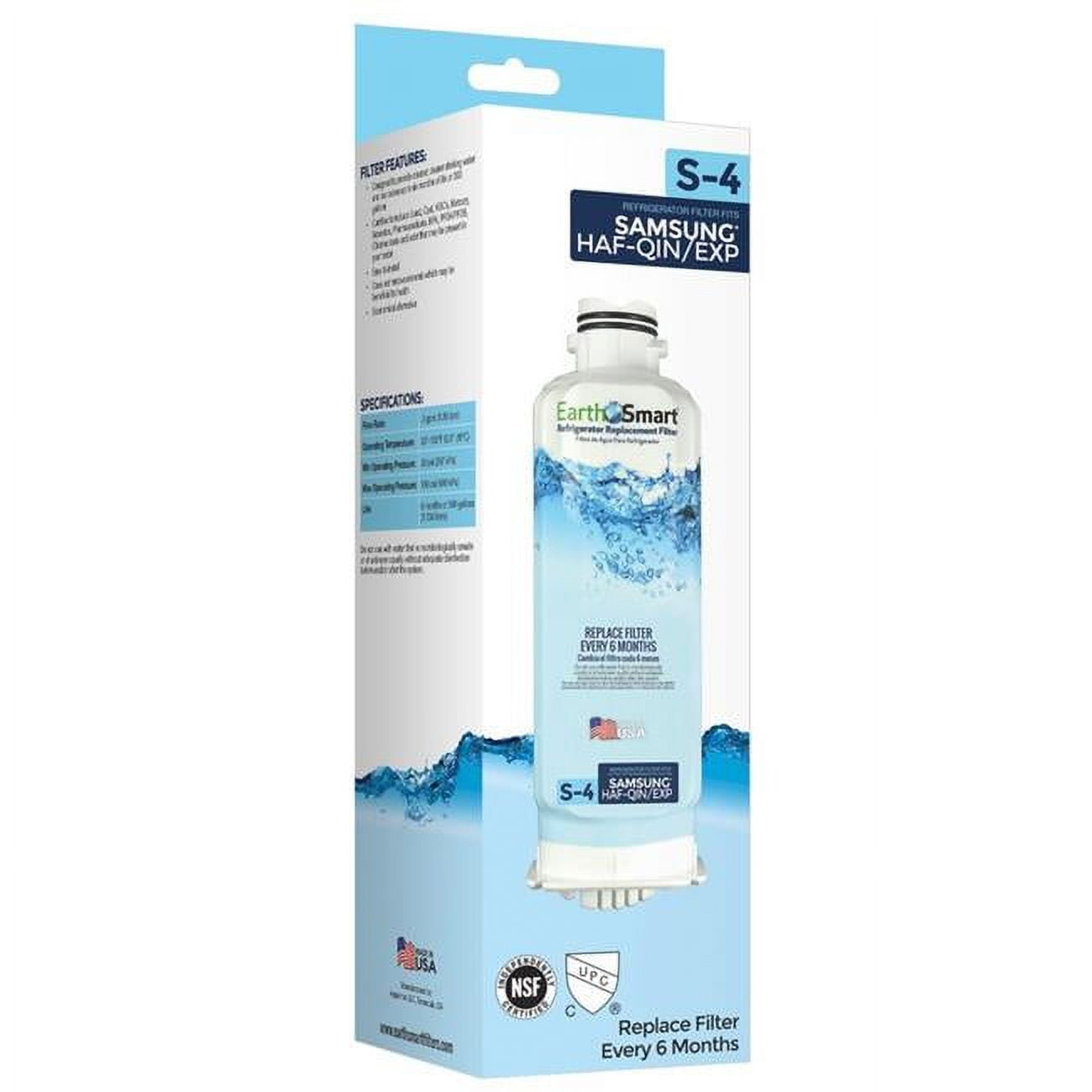 Picture of Earth Smart 4005003 S-4 Refrigerator Replacement Filters for Samsung Hafqin