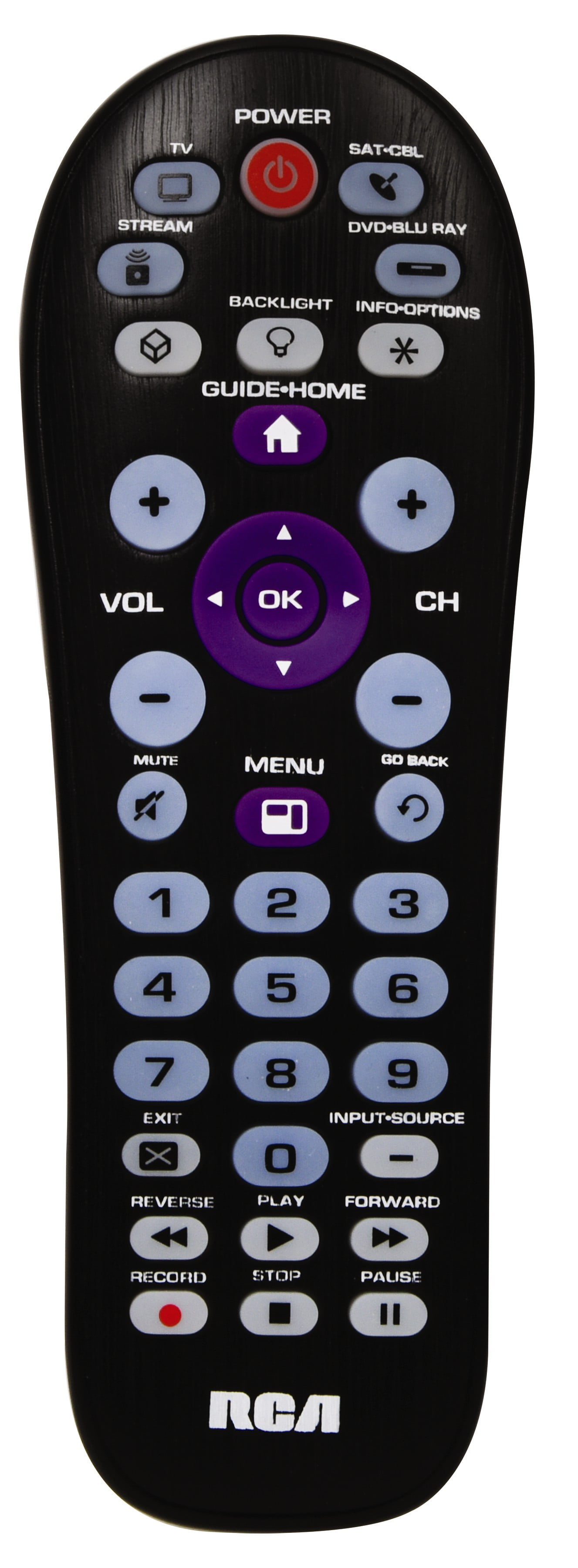 Picture of RCA 3006788 Programmable Universal Big Button Remote Control