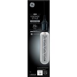 3003345 Vintage Style T20 E26 Medium 25W Equivalence LED Bulb, Cool White