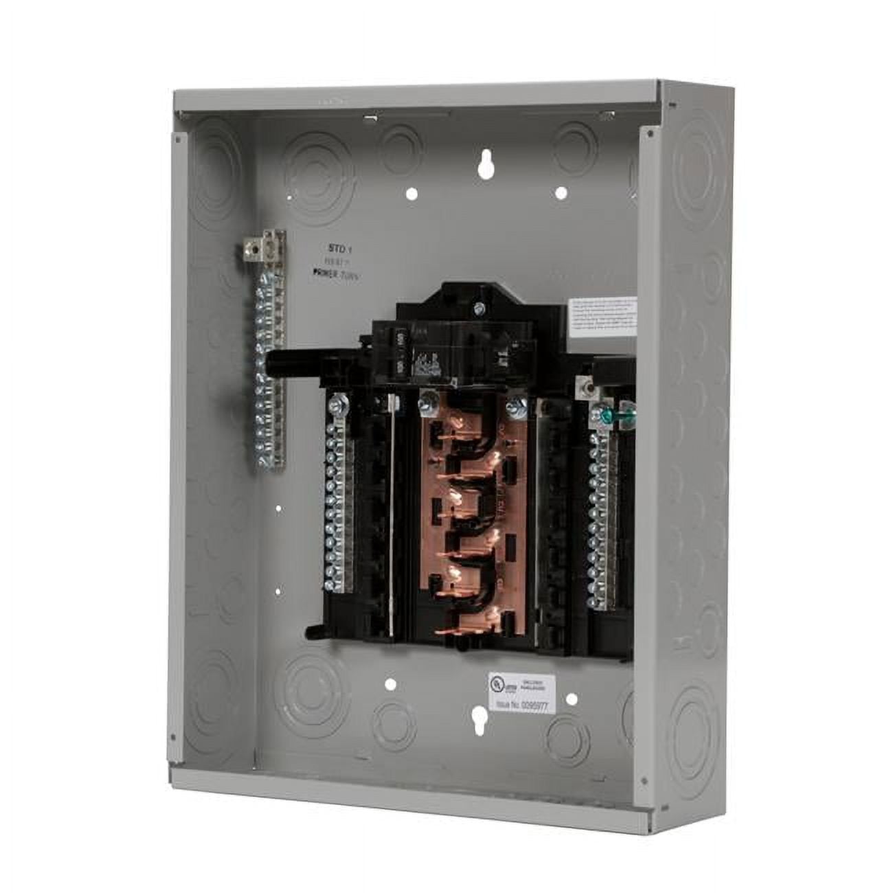 120 & 240V PN Series 12 Space, 24 Circuits Combination Mount Circuit Breaker Panel - 100 amps