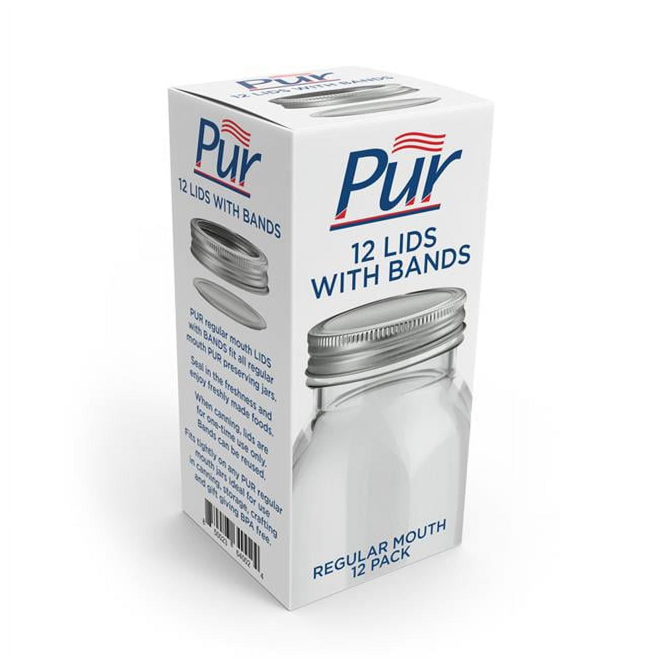 Picture of Pur 6028917 Regular Mouth Canning Lid & Band - Pack of 36 - 12 per Pack