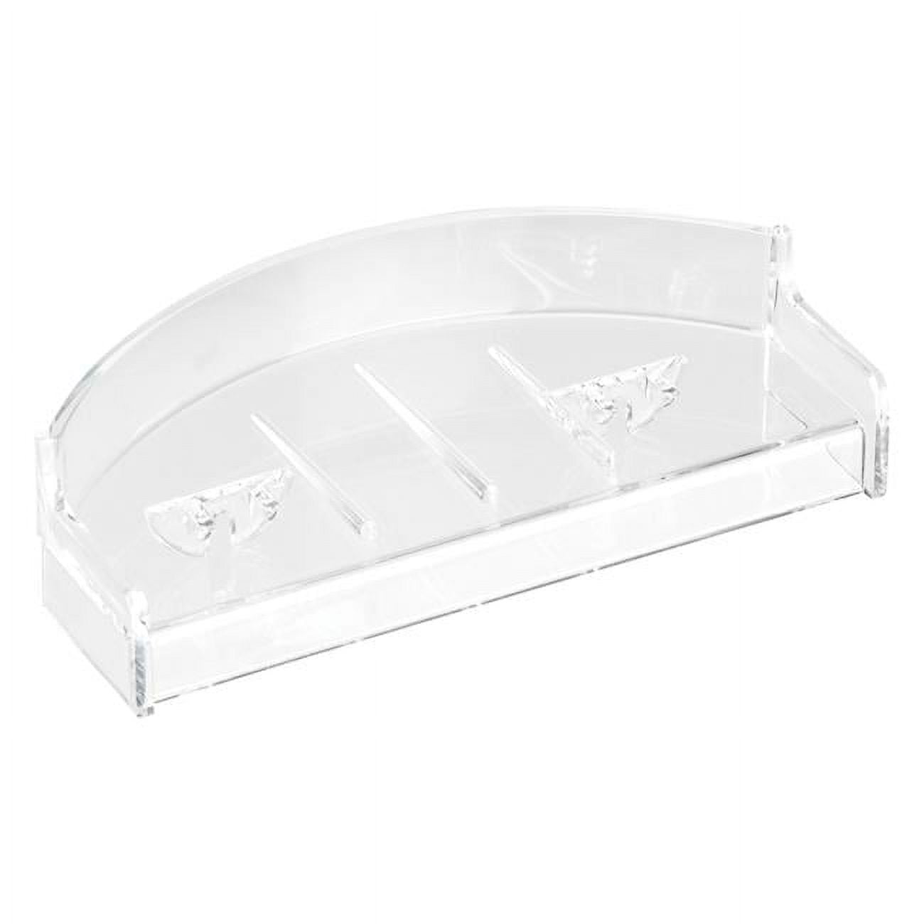 Plastic Soap Dish, Clear