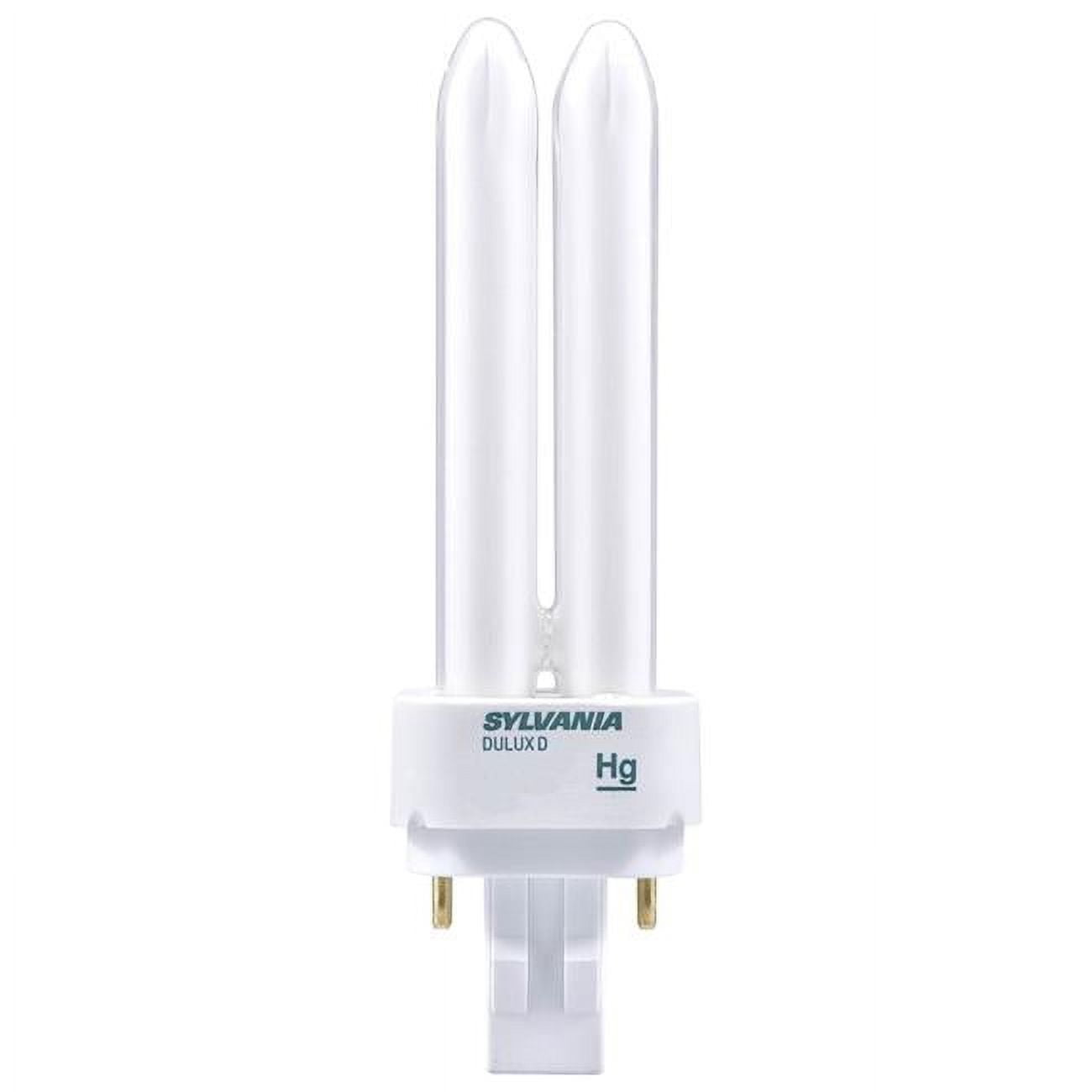 Picture of Sylvania 3008657 1.38 in. Dia. x 1.38 in. 18 watts Dulux Tubular CFL Bulb, White - 4100K