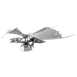 Metal Earth Metal 3D Gringotts Dragon Model Kit, Silver