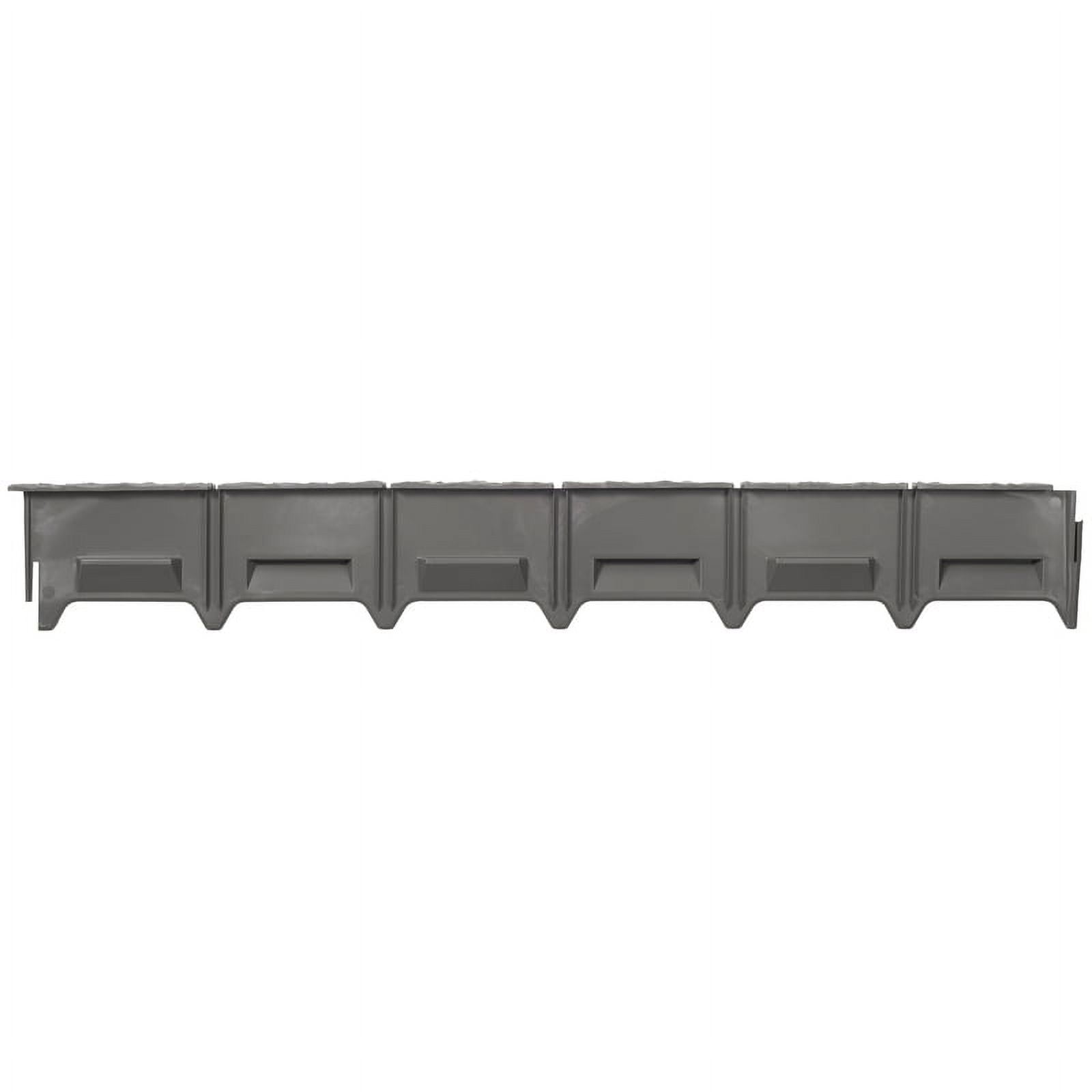 7013617 3 ft. x 5.25 in. Versa Edge Plastic Poundable Edging, Warmstone- Pack of 36