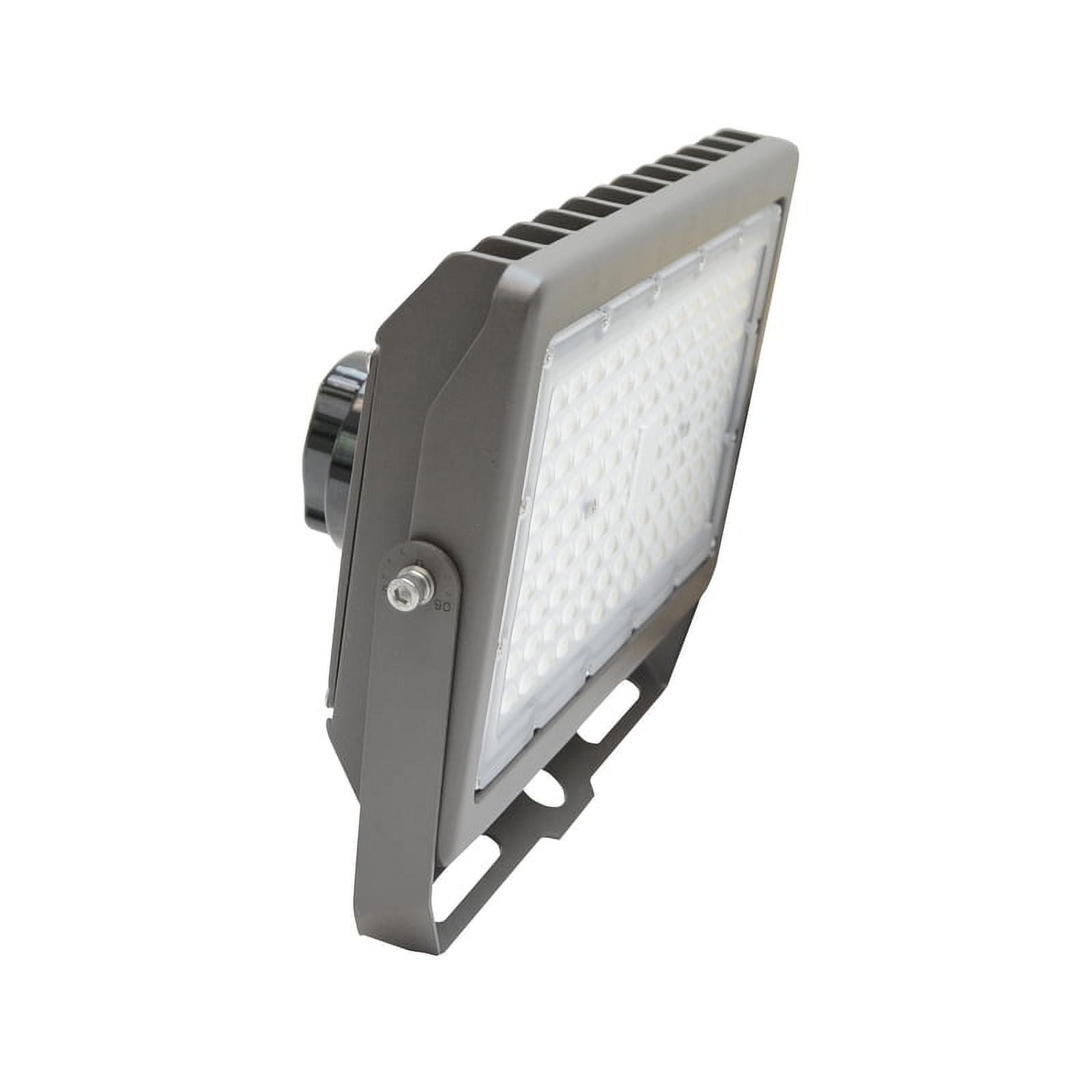 Slim Motion-Sensing Hardwired LED Bronze Floodlight