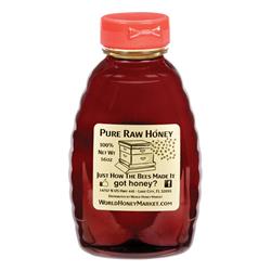 Picture of Pure Raw Honey 9374810 16 oz Bottle Florida Holly Honey - Pack of 12