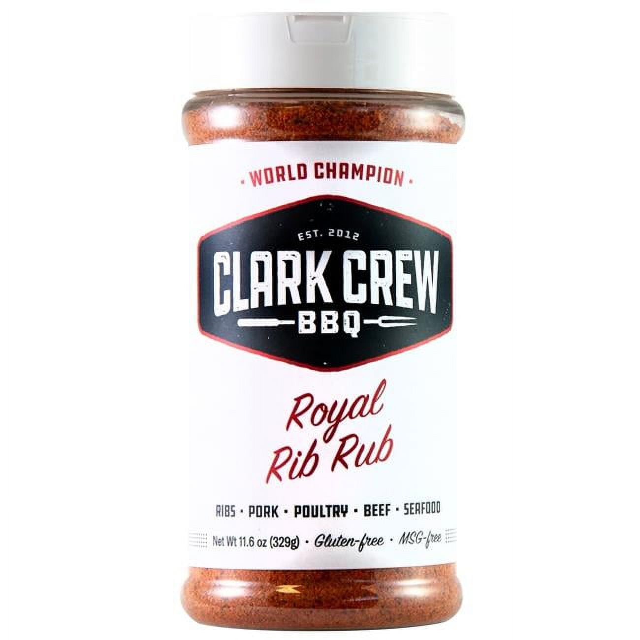 Picture of Clark Crew BBQ 8065333 11.6 oz Royal Rib Rub