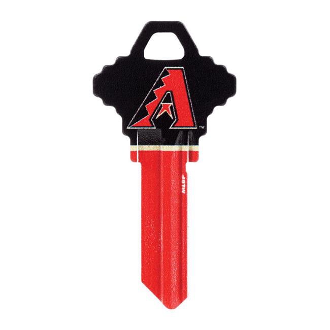 Arizona Diamondbacks Painted Key Blank - Single Sided - Pack of 6