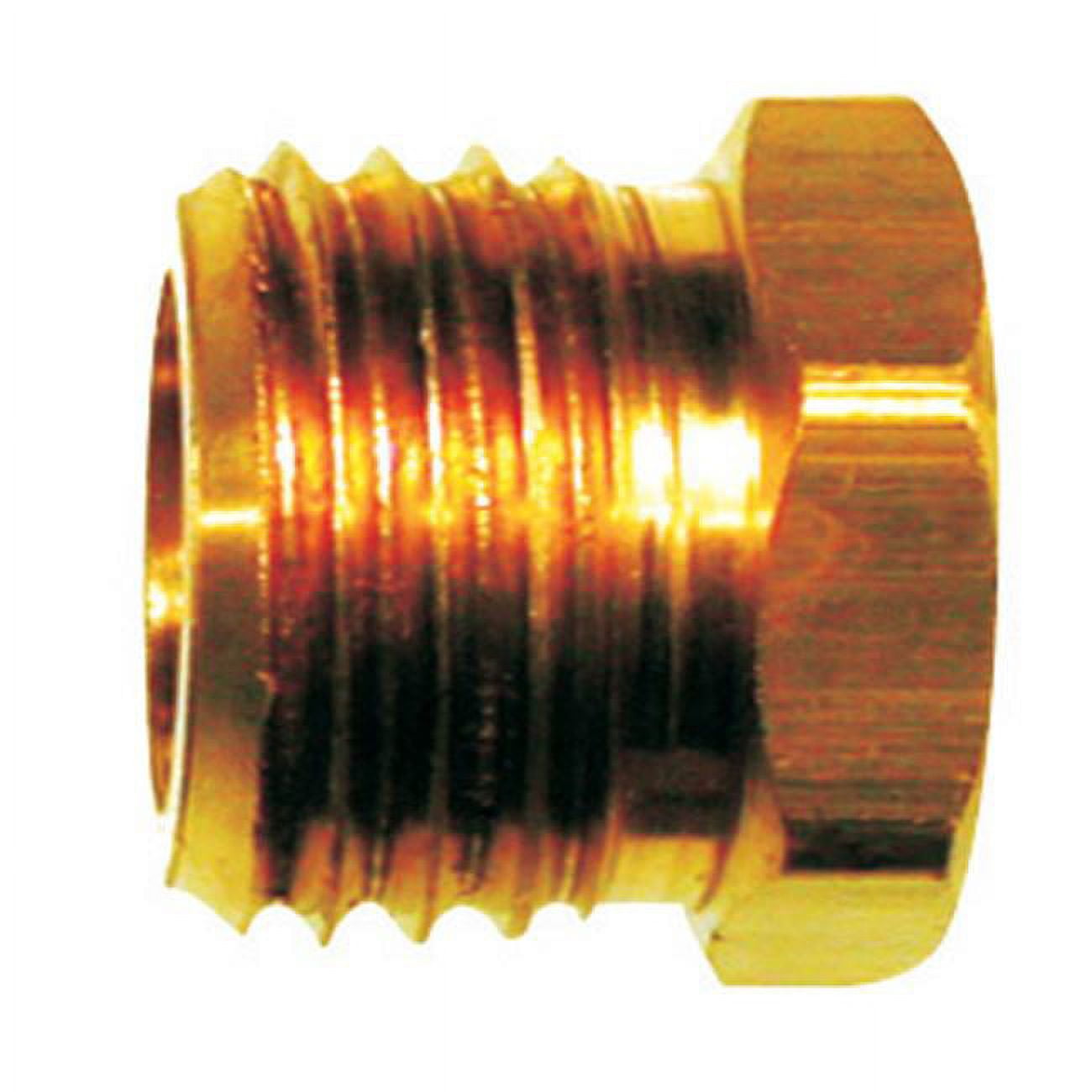 0.31 in. Flare Brass Inverted Flare Nut