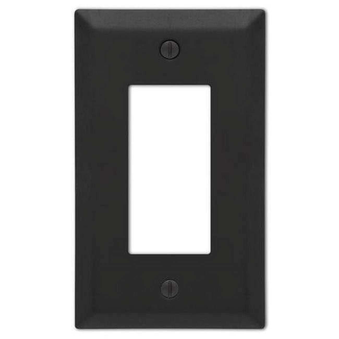 Picture of Amerelle 3008805 Century Stamped Steel Rocker Wall Plate - Matte Black