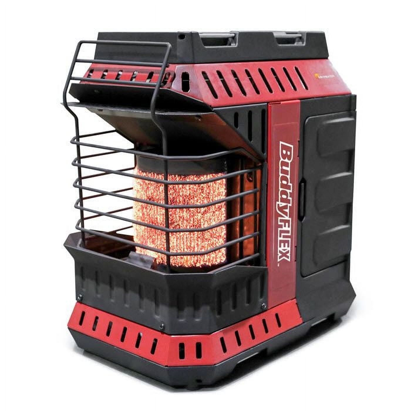 11000 BTU-Hr. 300 sq. ft. Buddy Flex Radiant Liquid Propane Portable Heater, Red -  Mr. Heater, MR8766