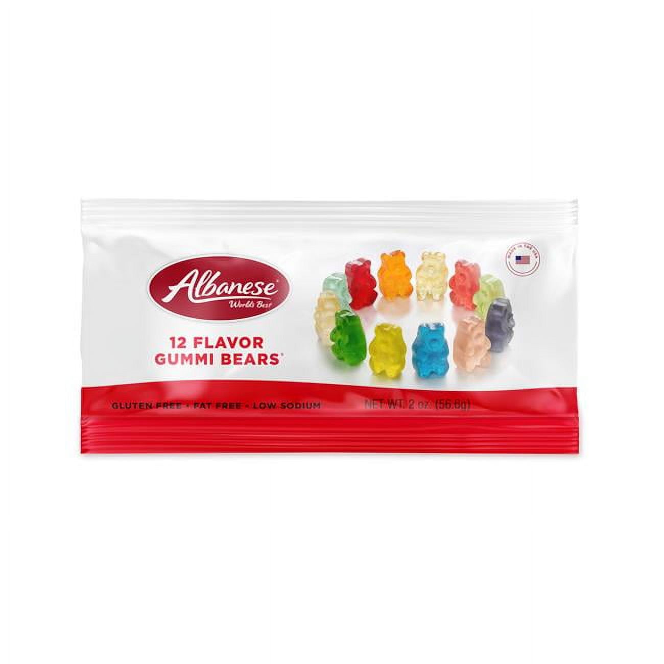 Picture of Albanese 9071438 2 oz Assorted Gummi Bears - Pack of 12