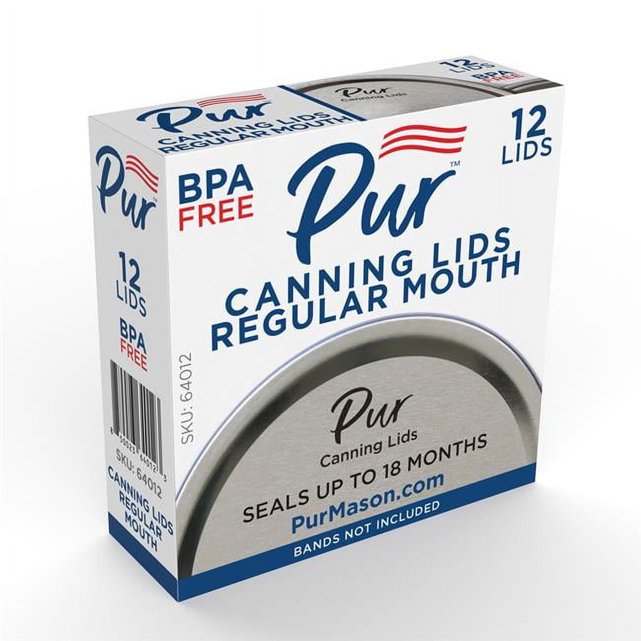 Picture of Pur 6034877 Regular Mouth Canning Lid - Case of 12 - Pack of 36
