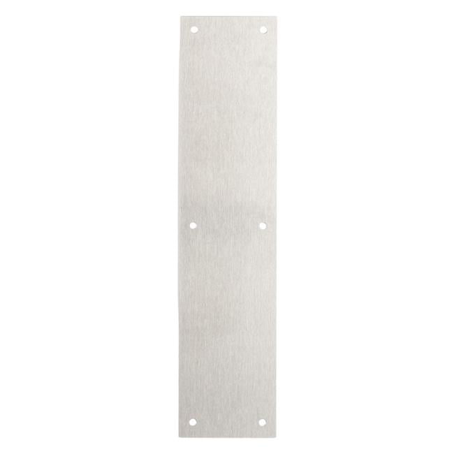 Brinks Commercial 15 in. L Stainless Steel Push Plate