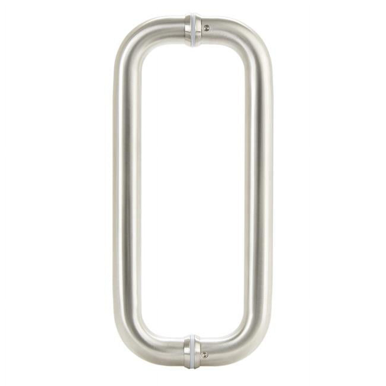 Brinks Commercial 12 in. L Satin Silver Stainless Steel Door Pull