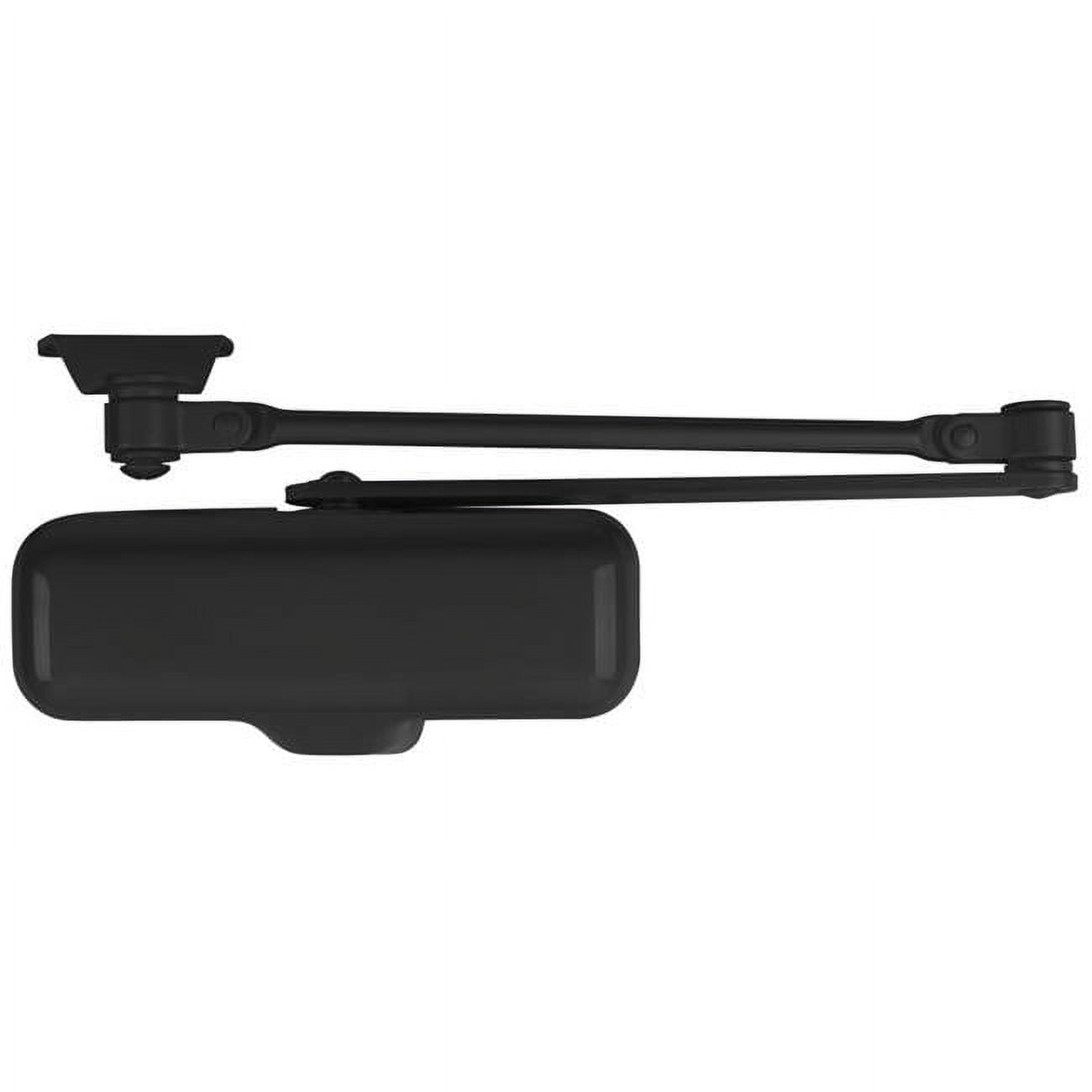 Hydraulic Steel Door Closer, Matte Black