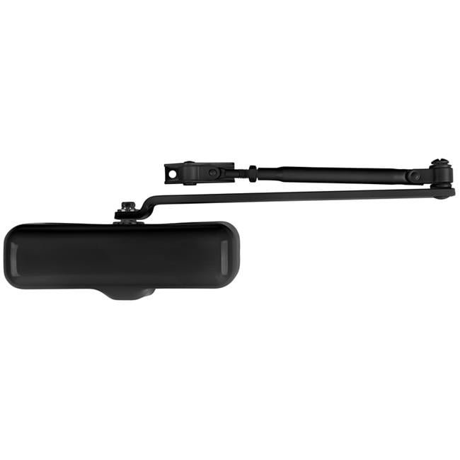 5035121 Steel Hydraulic Door Closer, Matte Black