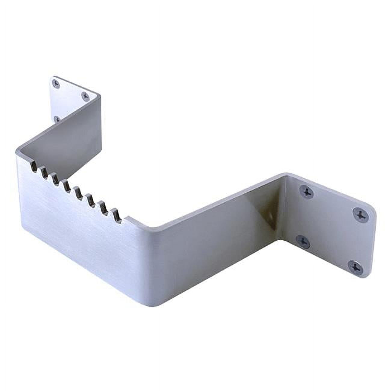 2 in. Stainless Steel Hands-Free Door Pull, Satin Silver