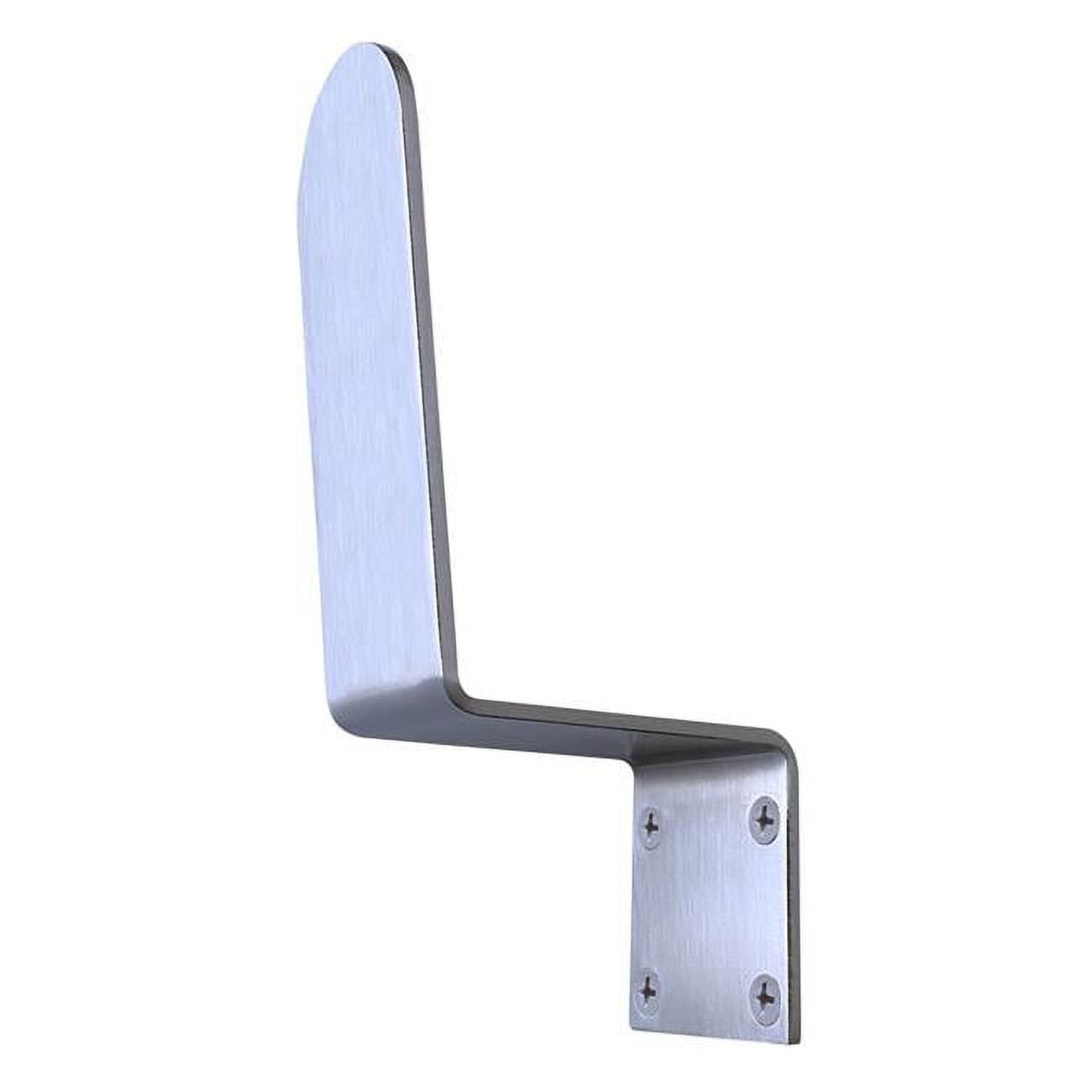 5030951 2 in. Stainless Steel Door Pull with Hardware, Satin Silver