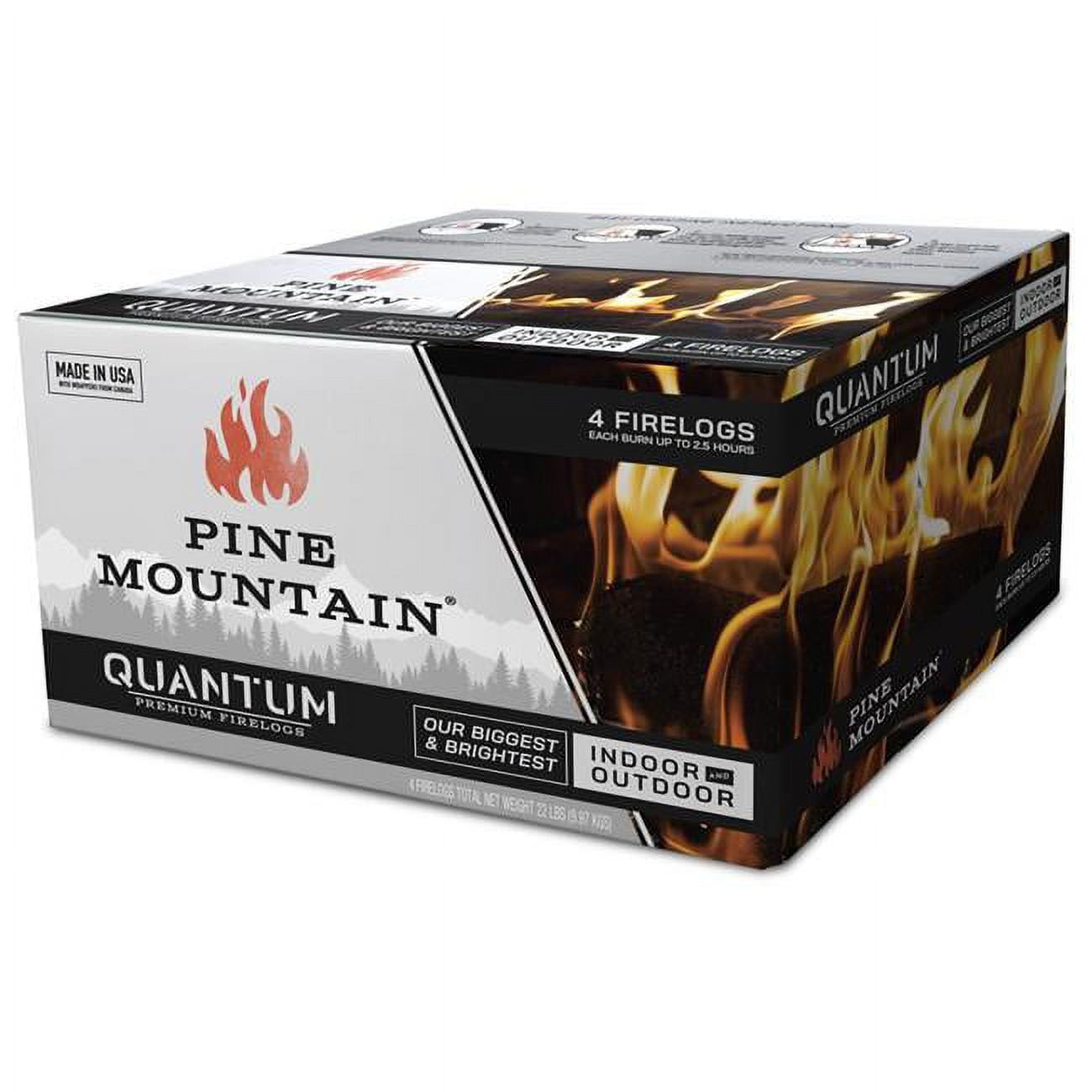 Picture of Pine Mountain 4007427 Quantum Fire Log - Pack of 4