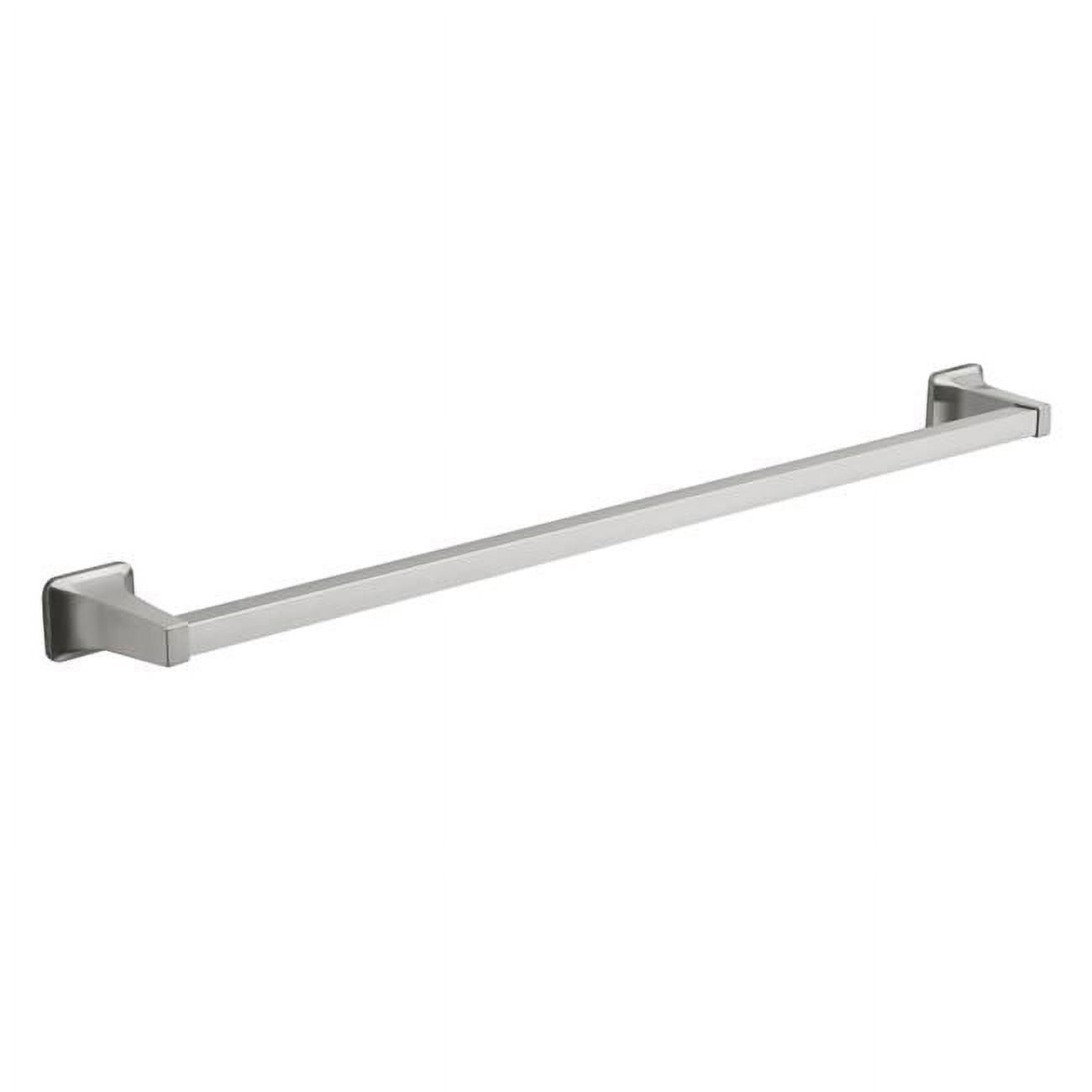 30 in. Brushed Nickel Die Cast Zinc Towel Bar