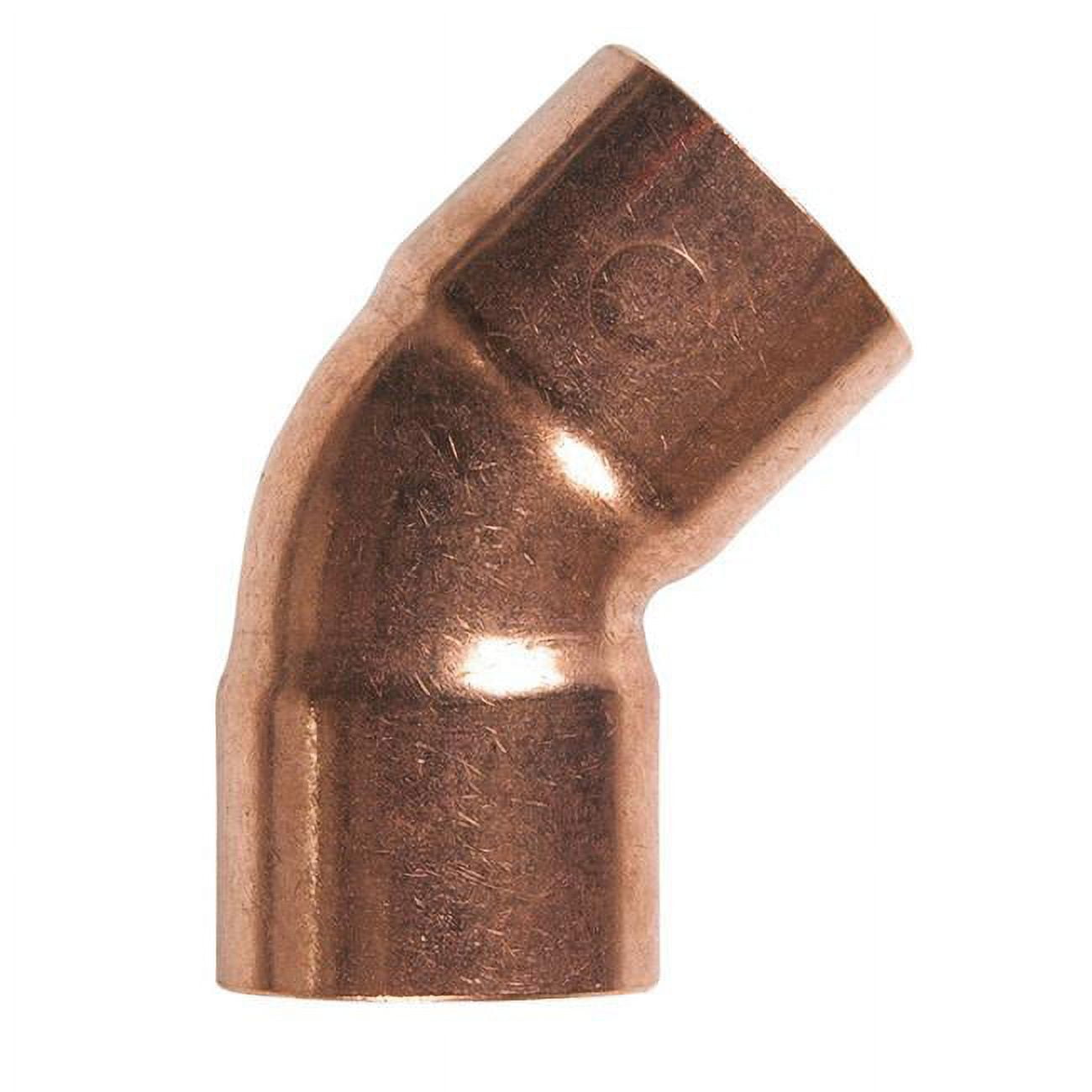 Mueller Streamline 0.75 in. Sweat T x 0.75 in. Sweat Copper 45 deg Elbow