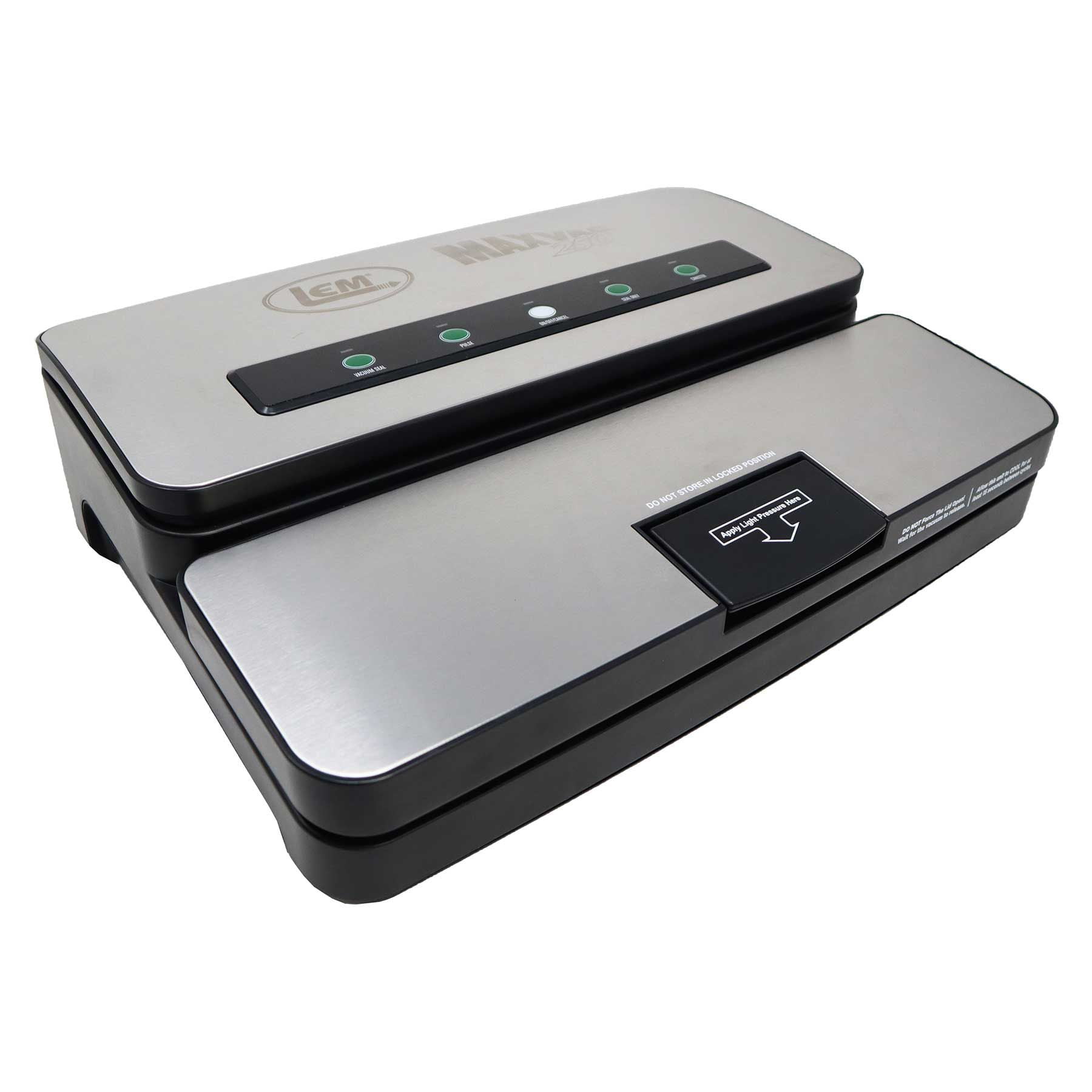 Picture of Lem Products 6020659 MAXVAC 250 Vacuum Food Sealer&#44; Black & Silver
