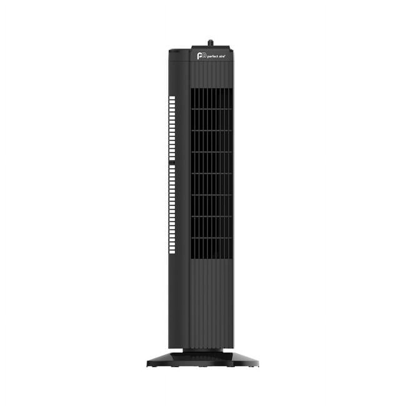Picture of Perfect Aire 6023358 28 in. 3 Speed Oscillating Tower Fan&#44; Black