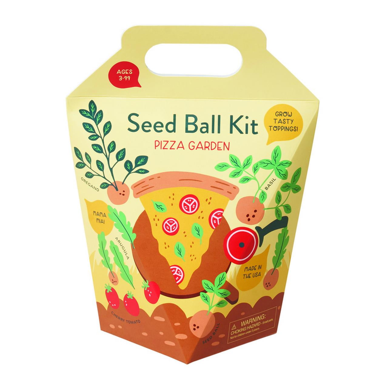 Pizza Garden Assorted Herbs Seed Starter Kit
