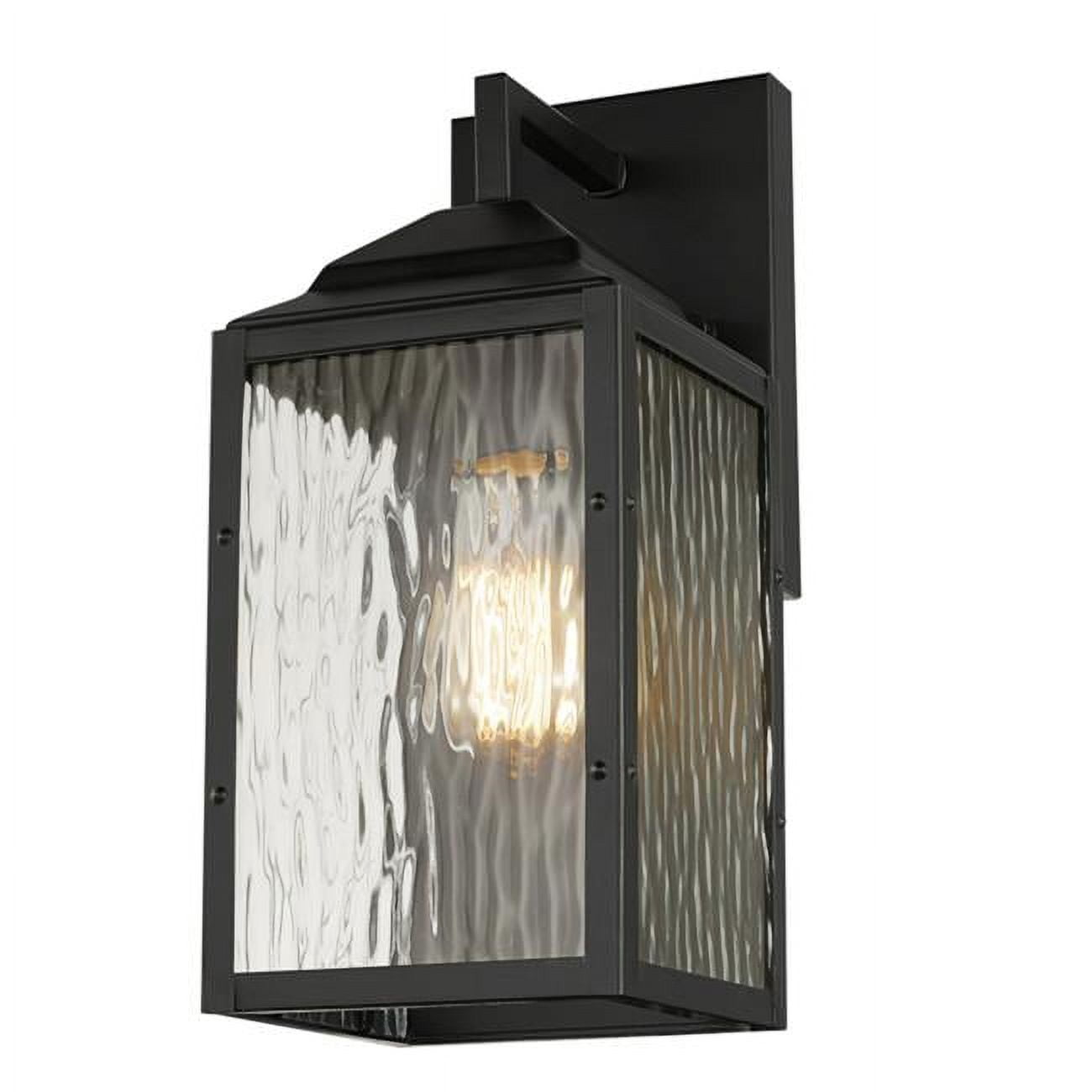 Picture of Globe Electric 3008668 Miller 1-Light Downlight Wall Sconce, Black
