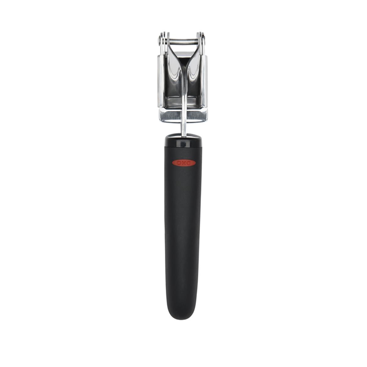 Picture of OXO 6029495 Plastic & Stainless Steel Garlic Press, Black & Silver