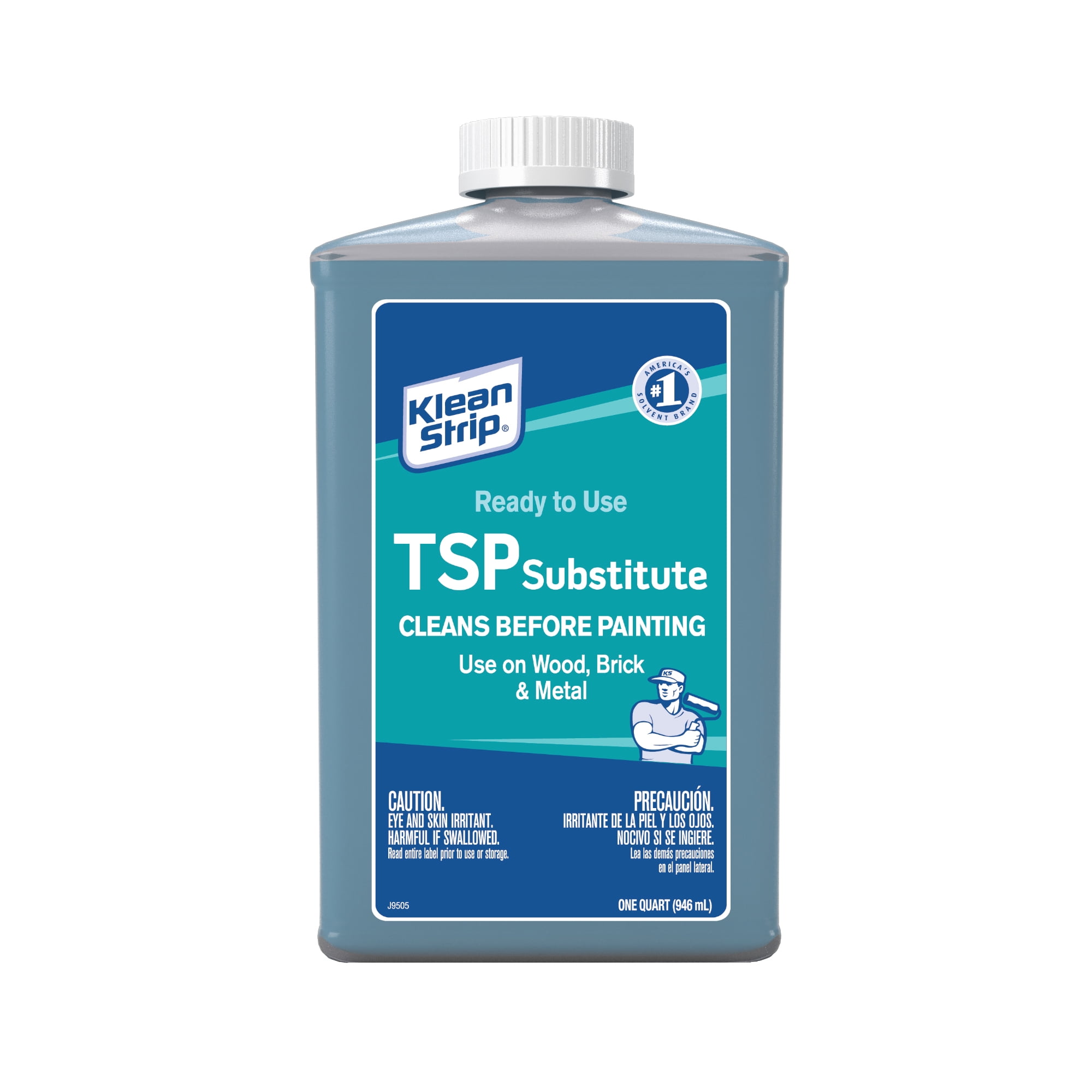 Klean Strip  32 oz TSP Substitute Cleaner, Pack of 4