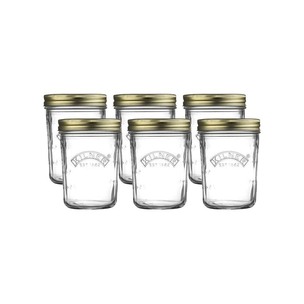 Picture of Kilner 6037370 12 oz Wide Mouth Canning Jar - 6 pack - Pack of 2