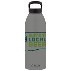 Picture of Liberty Bottleworks 9075205 32 oz Gunner Support Local Beer Multi Color BPA Free Self-Cleaning Water Bottle