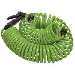 0.375 in. x 50 ft. Green Garden Hose Combo