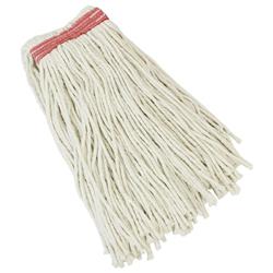 6 x 3 in. Wet Cotton Mop Refill, White
