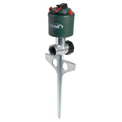 7015479 5026 sq. ft. Spike Base Gear Drive Sprinkler Head, Green