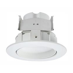 Picture of Cooper 3009062 4 in. 7W Halo RL4 Series Matte White Metal LED Recessed Lighting Gimbal