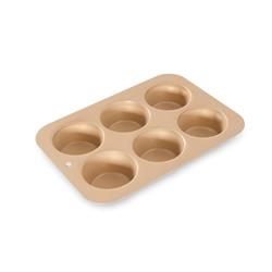 Picture of Nordicware 6031508 Compact Oven Muffin Pan&#44; Gold