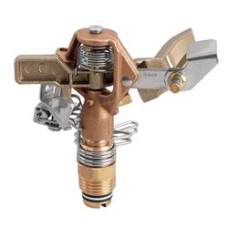 630 sq. ft. Impact Sprinkler Head, Gold