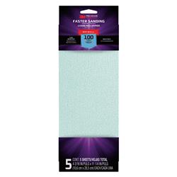 Picture of 3M 1018531 11.25 x 4.187 in. Pro Grade Precision 100 Grit Aluminum Oxide Drywall 5 Sanding Paper Sheet