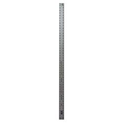 Picture of Mayes 2014891 48 x 2 in. Aluminum Straight-Edge Ruler Metric & SAE&#44; Silver
