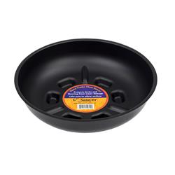 Picture of Bosmere Down Under 7002974 6 in. Plastic Plant Saucer&#44; Black - Pack of 24