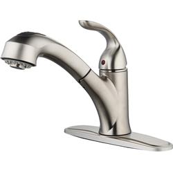 Picture of Innova 4005283 Peridot One Handle Brushed Nickel Pull Out Kitchen Faucet