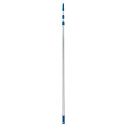 Picture of Ettore 1606276 16 ft. x 1.25 in. Reach Telescoping Aluminum Extension Pole&#44; Silver & Blue